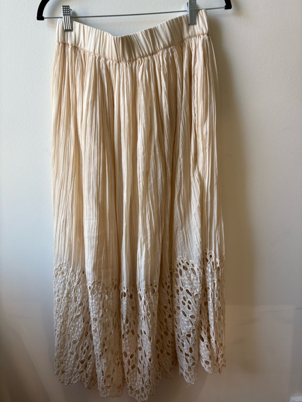 Sea NY Maxi Skirt with Embroidery